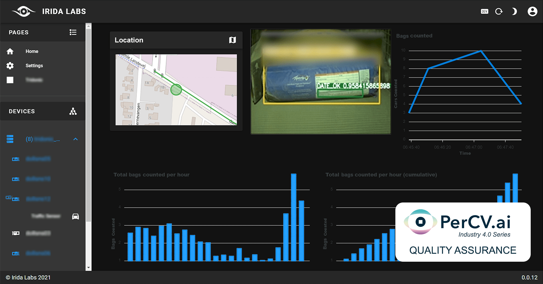 Percv.ai Dashboard