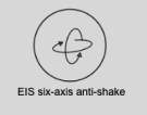 EIS six axis anti shake solution