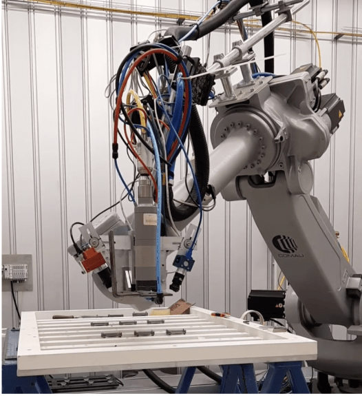 Vision AI on Comau Robotic Laser