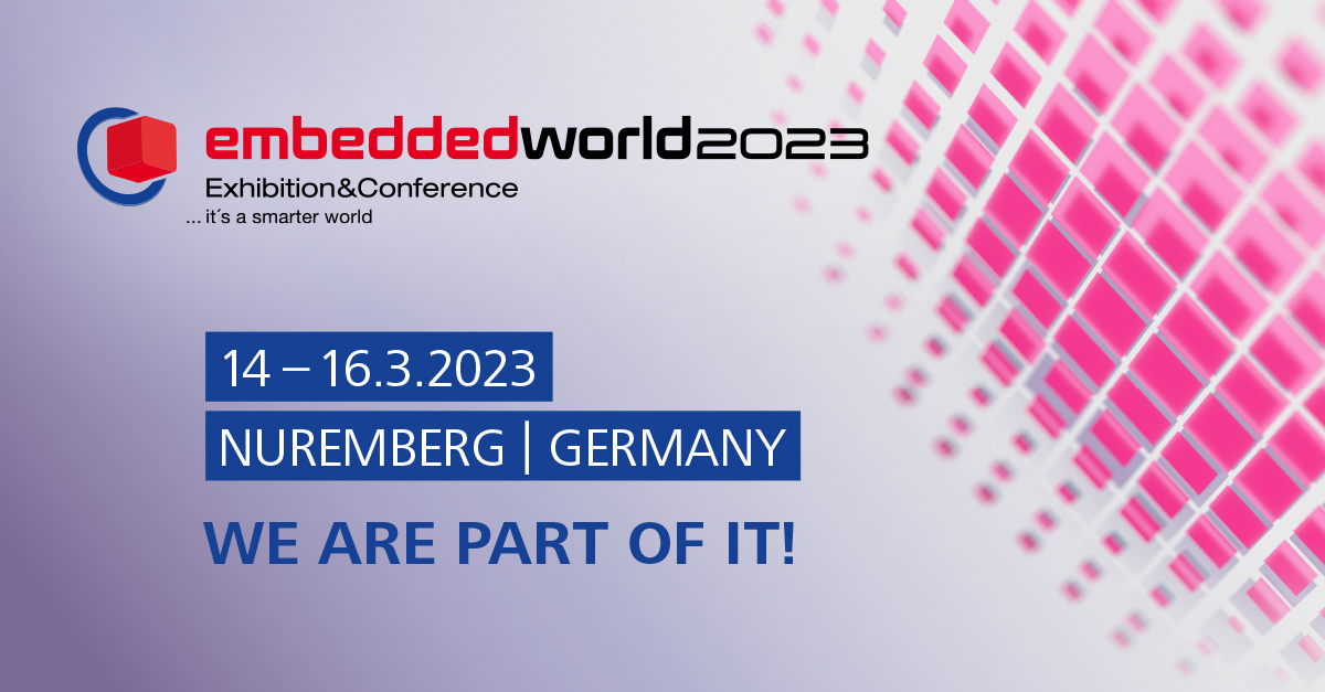 Embedded World 2023 Banner