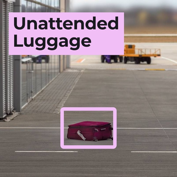 Airport Unattended Luggage Detection